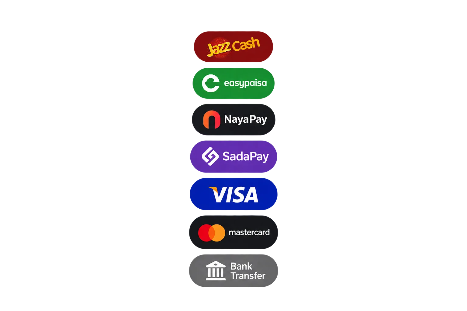 Payment Methods Images